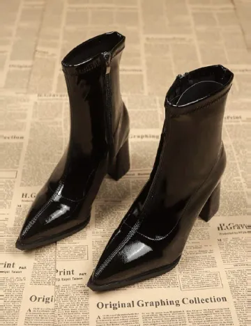 Botine SHEIN, negru