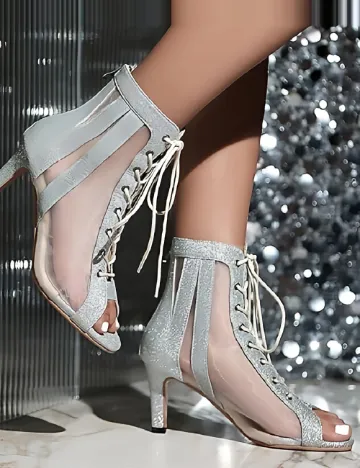 Pantofi SHEIN, argintiu