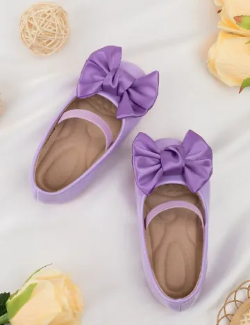 Pantofi Shein Kids, mov