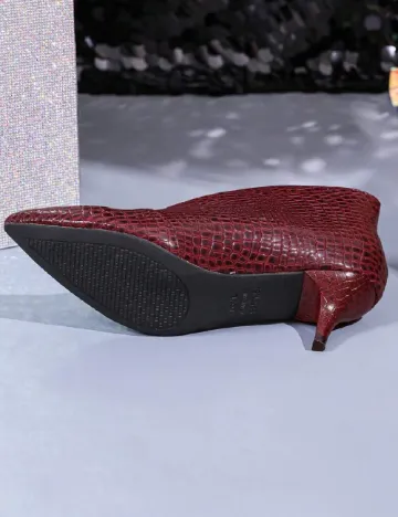 Botine SHEIN, visiniu