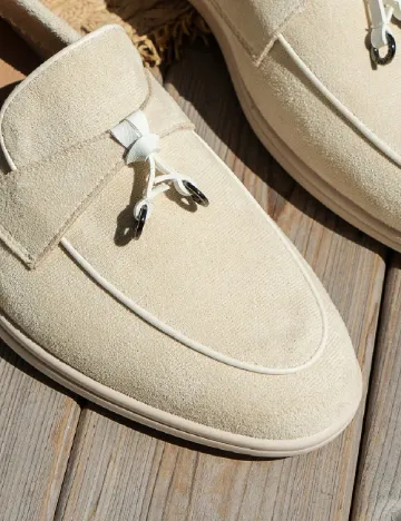 Mocasini SHEIN, crem Crem