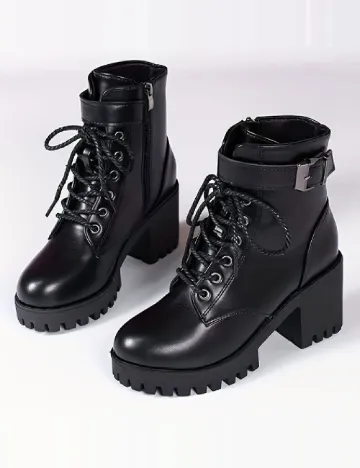 Botine SHEIN, negru
