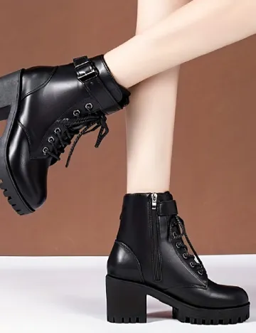 Botine SHEIN, negru