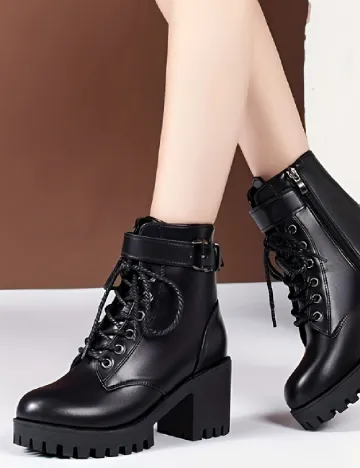 Botine SHEIN, negru