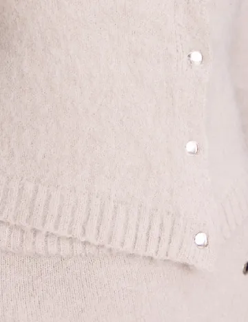 Cardigan PRETTYLITTLETHING, gri