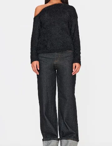 Bluza PRETTYLITTLETHING, negru