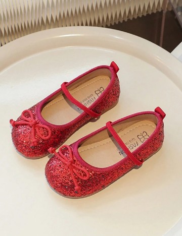 Pantofi Shein Kids, rosu
