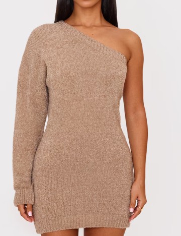 Rochie scurta PRETTYLITTLETHING, crem