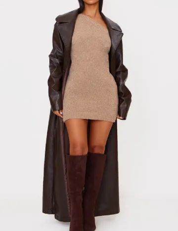 Rochie scurta PRETTYLITTLETHING, crem