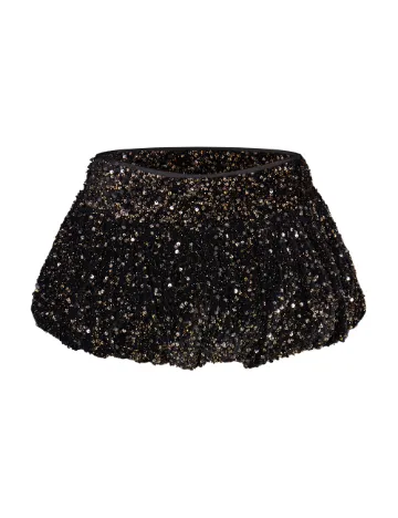 Fusta PRETTYLITTLETHING, negru