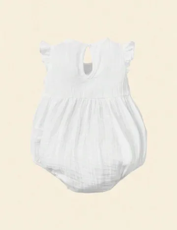 Body CozyCub, alb Alb