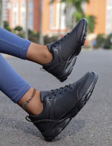 Adidasi SHEIN, negru