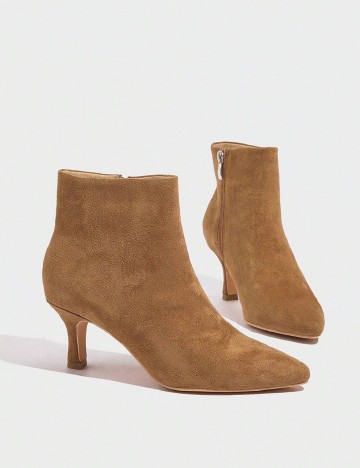 Botine SHEIN, maro