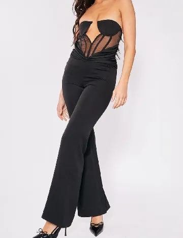 Salopeta PRETTYLITTLETHING, negru
