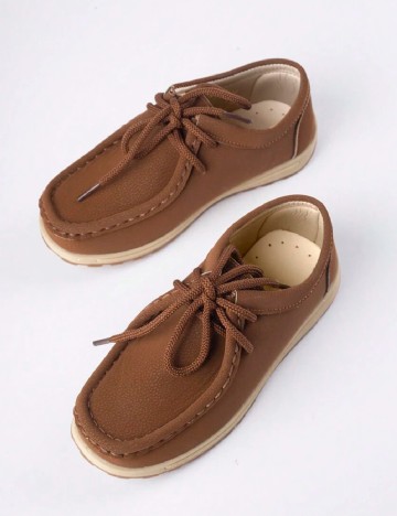 Pantofi Shein Kids, maro