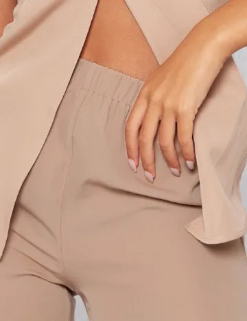 Pantaloni PRETTYLITTLETHING, maro