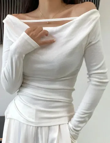 Bluza Dazy, alb
