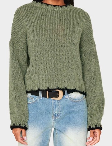 Bluza PRETTYLITTLETHING, verde