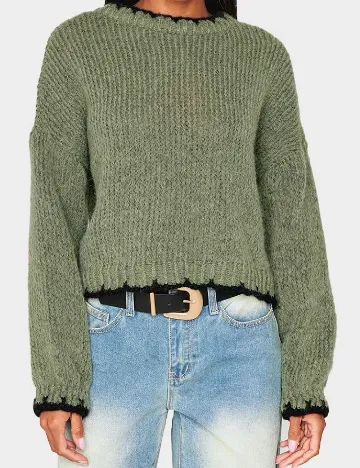Bluza PRETTYLITTLETHING, verde