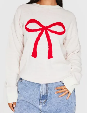 Bluza PRETTYLITTLETHING, alb Alb