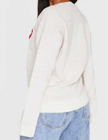 Bluza PRETTYLITTLETHING, alb Alb