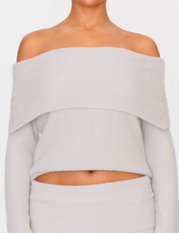 Bluza PRETTYLITTLETHING, gri