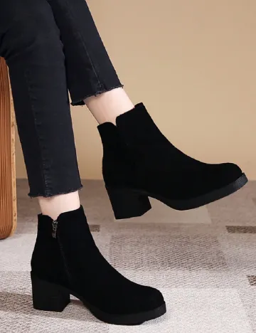 Botine SHEIN, negru