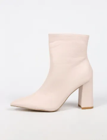 Botine SHEIN, crem