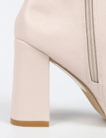 Botine SHEIN, crem