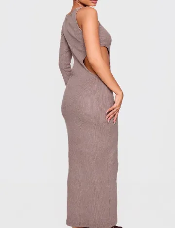 Rochie lunga PRETTYLITTLETHING, gri Gri