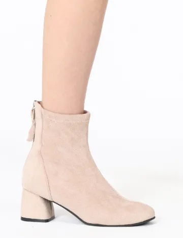 Botine SHEIN, crem