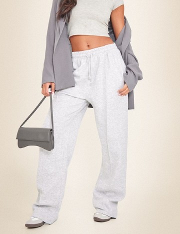 Pantaloni PRETTYLITTLETHING, gri