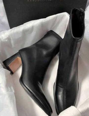 Botine SHEIN, negru