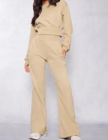 Pantaloni PRETTYLITTLETHING, bej