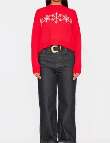 Bluza PRETTYLITTLETHING, rosu Rosu