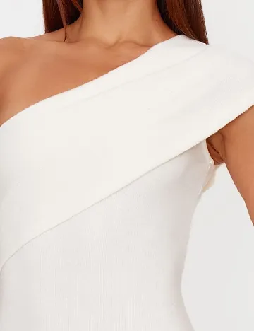 Rochie scurta PRETTYLITTLETHING, alb
