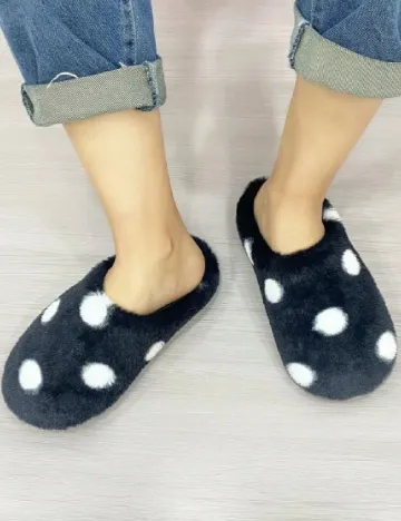 Papuci de Casa SHEIN, negru