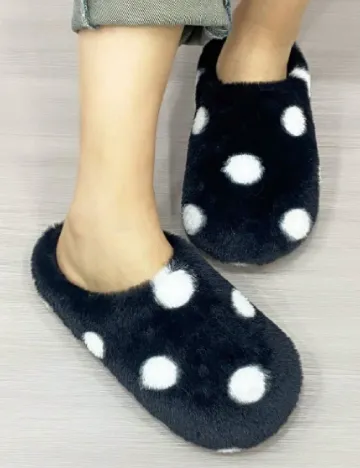 Papuci de Casa SHEIN, negru