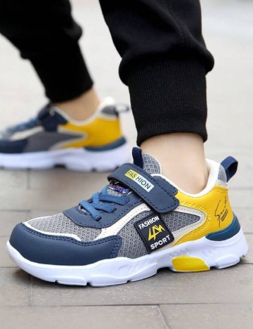 Adidasi Shein Kids, bleumarin