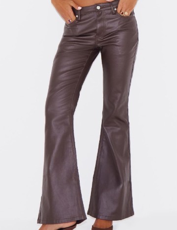 Pantaloni PRETTYLITTLETHING, maro