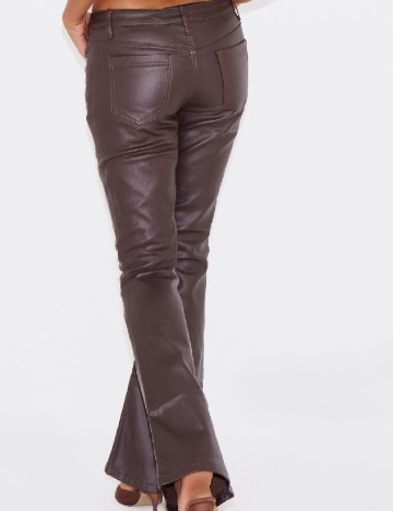 Pantaloni PRETTYLITTLETHING, maro