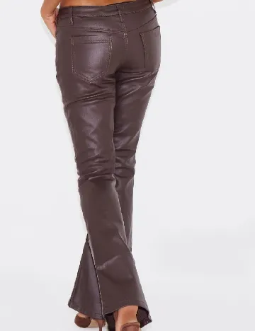 Pantaloni PRETTYLITTLETHING, maro