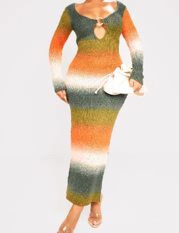 Rochie lunga PRETTYLITTLETHING, mix culori