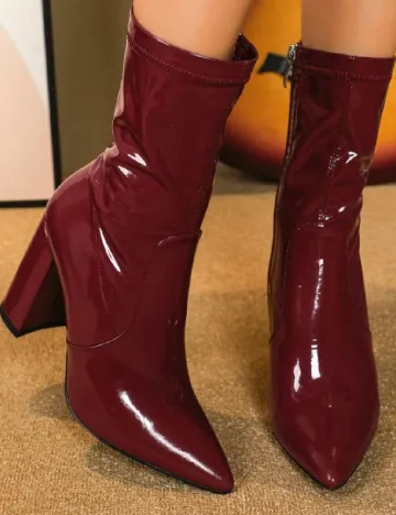 Botine SHEIN, visiniu
