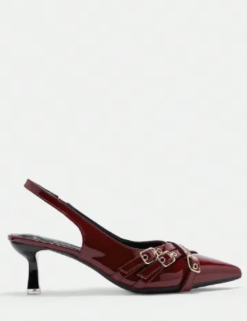 Pantofi SHEIN, visiniu