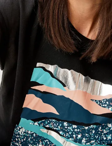 Tricou s.Oliver, negru