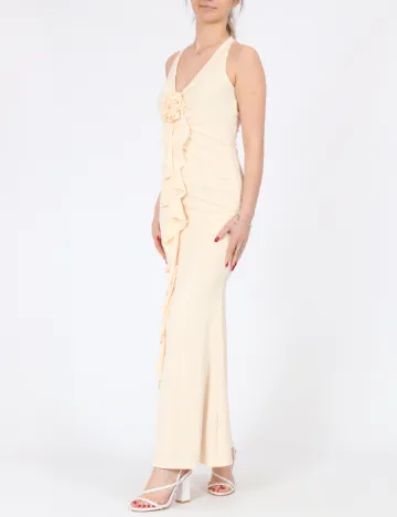 Rochie lunga SHEIN, crem