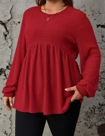 Bluza SHEIN CURVE, rosu