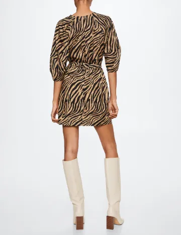 Rochie scurta Mango, animal print