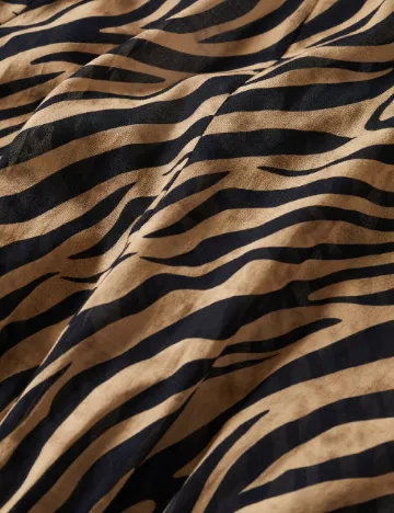 Rochie scurta Mango, animal print